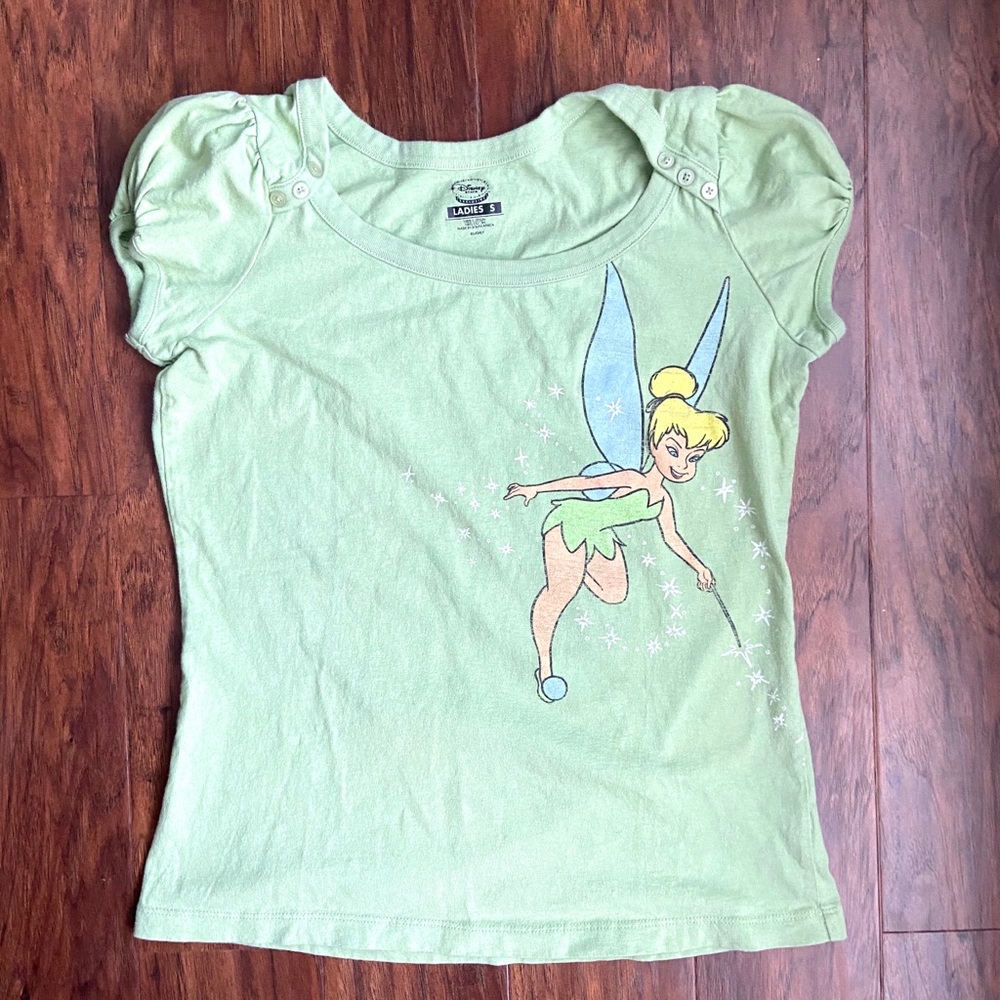 RARE Disney Tinker Bell, Wendy, John shirt